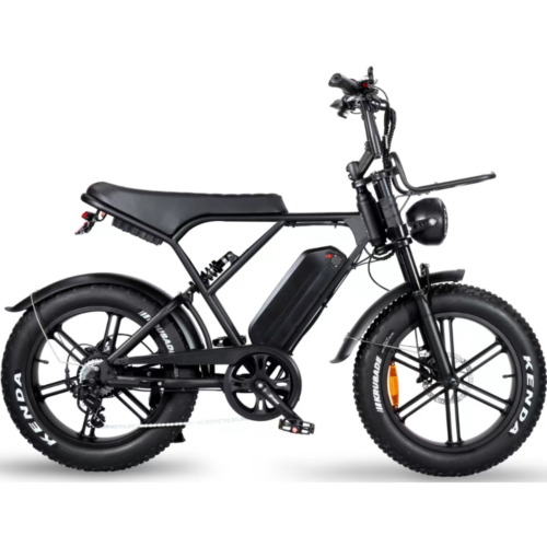Ouxi H9 Elektrische Fatbike 3.0 Zwart 7Versnellingen 250W
