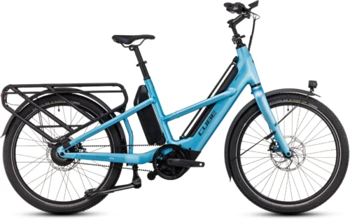 Cube Longtail Hybrid Elektrische Blauw