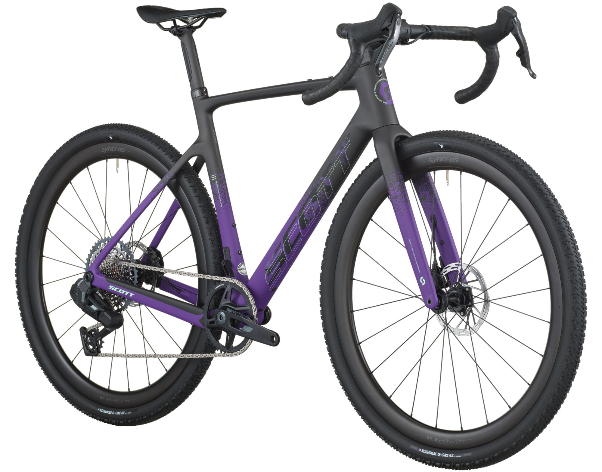 scott addict gravel 20 carbon black indigo purple~2 - Bikey Fasty Scott Addict Gravel 20 Carbon Black Indigo Purple~2